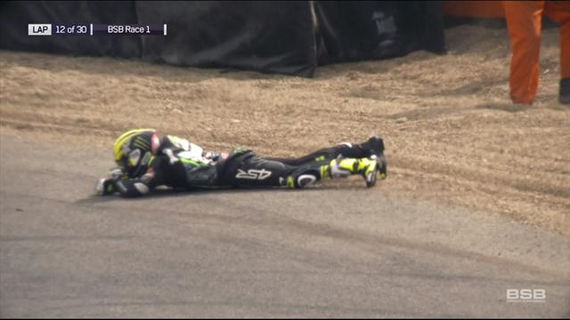 Ellison crashes out from the lead at Brands Hatch Ellison crashes out from the lead at Brands Hatch