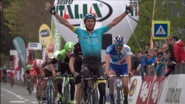 Gedenken an Michele Scarponi: Sein letzter Sieg im April 2017 Gedenken an Michele Scarponi: Sein letzter Sieg im April 2017