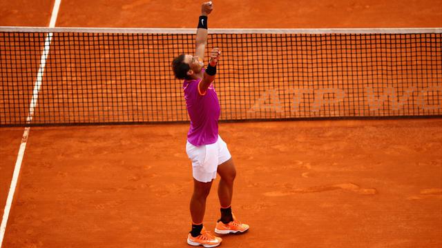 Nadal : "C'est vraiment incroyable de gagner 10 fois ici"