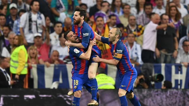 Jordi Alba : "Les gens qui aiment le foot préfèrent Messi à Ronaldo" Jordi Alba : "Les gens qui aiment le foot préfèrent Messi à Ronaldo"