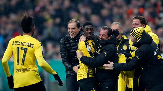 Dembele sinks Bayern as Dortmund seal dramatic cup win