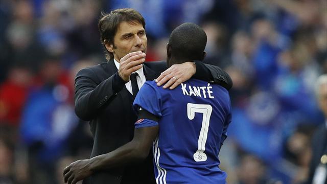 N’Golo Kanté absent trois semaines, selon Conte
