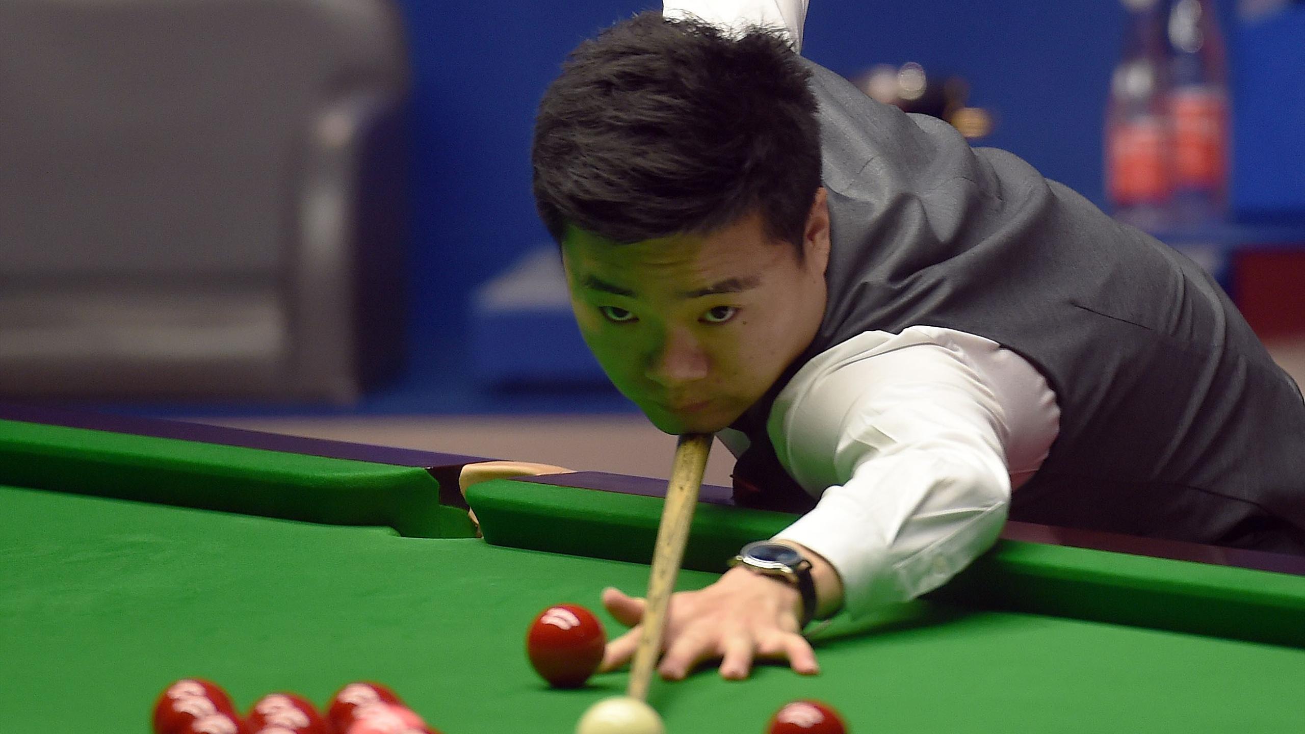 Ding Junhui als erster Spieler im Viertelfinale der German Masters