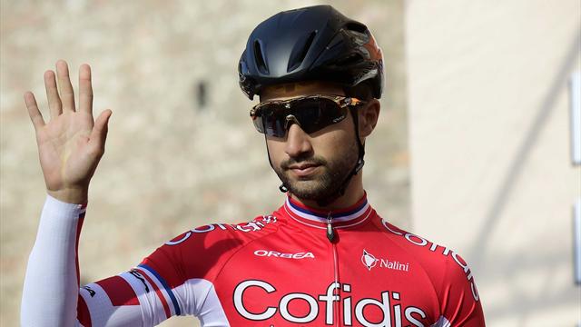 "Pas de fracture" mais une "grosse commotion cérébrale" pour Bouhanni