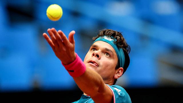 Raonic zorlandı