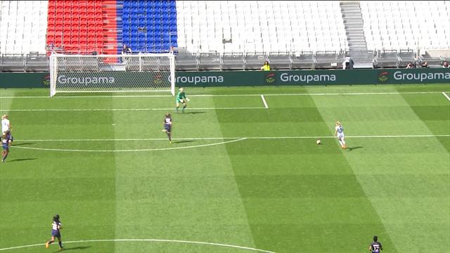 Grâce à Le Sommer, Hegerberg et Morgan, l'OL écrase le PSG (3-0) Grâce à Le Sommer, Hegerberg et Morgan, l'OL écrase le PSG (3-0)