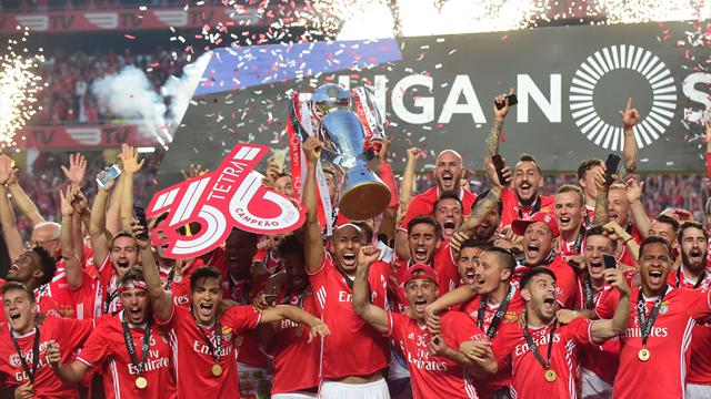 Benfica win fourth successive Portuguese title in style