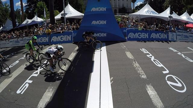Giorgia Bronzini vince la 4^ tappa del Giro della California Giorgia Bronzini vince la 4^ tappa del Giro della California