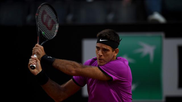 Del Potro se défait de Nishikori et rejoint Djokovic en quart