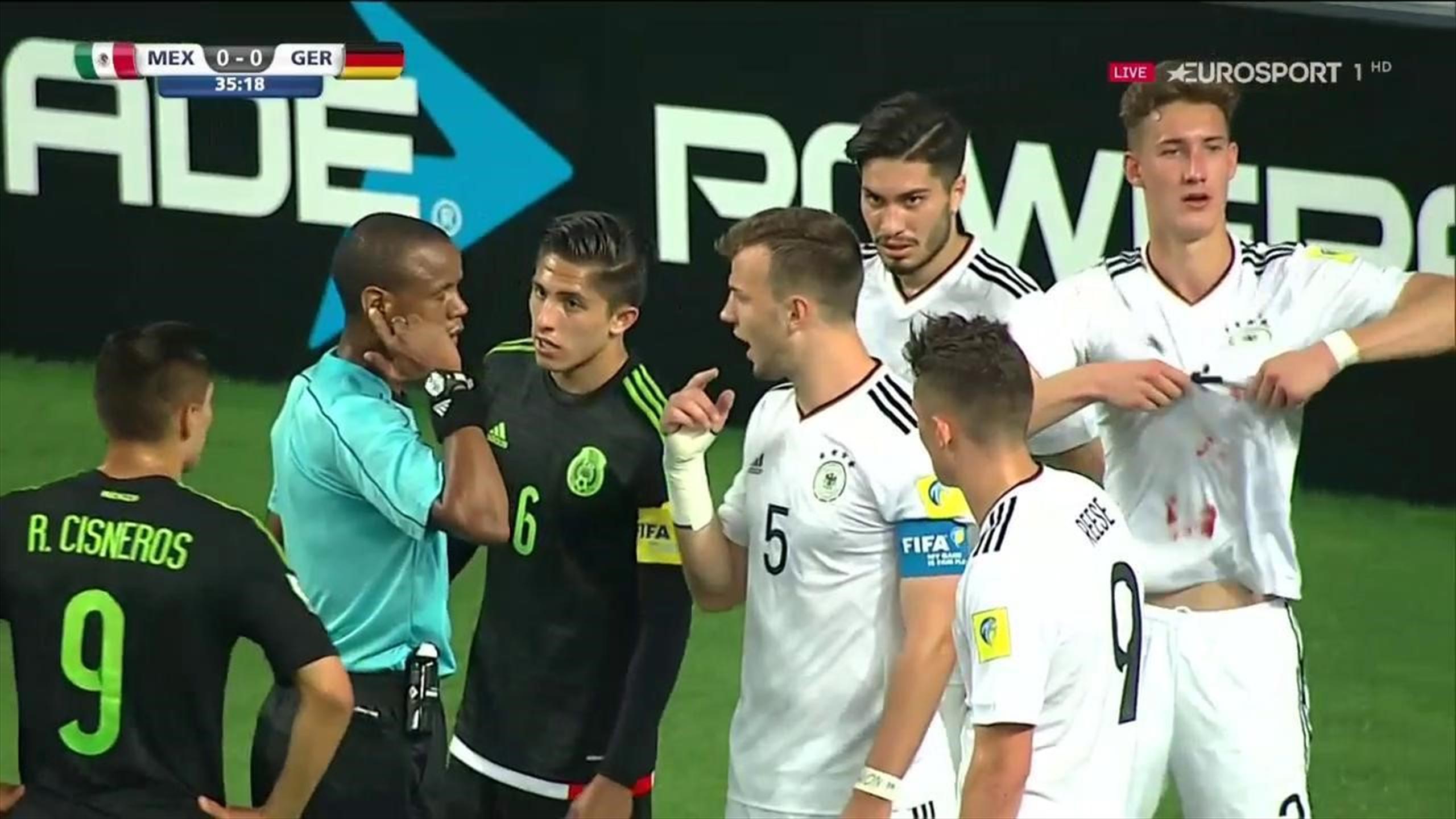 spanische u-20-fußballnationalmannschaft vs. mexiko u20