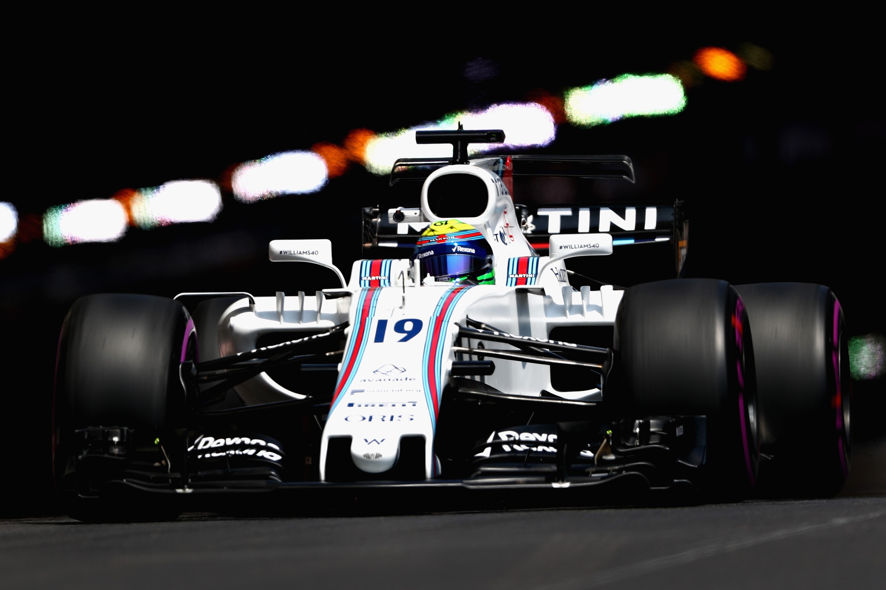 Felipe Massa (Williams) au Grand Prix de Monaco 2017