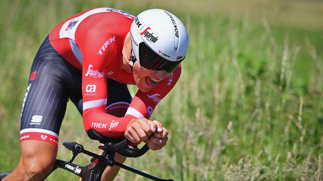 Brändle Zeitfahrsieger vor Martin, Van Aert neuer Spitzenreiter