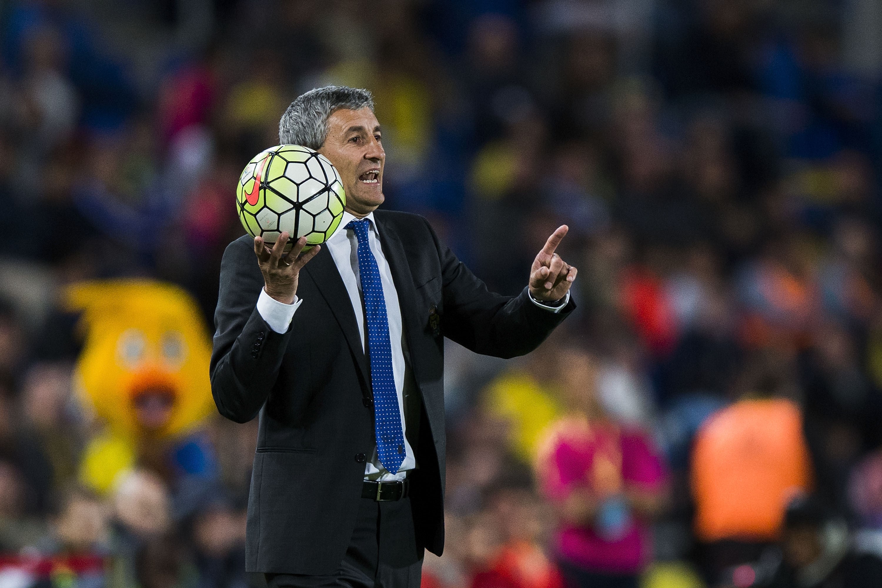 Quique Setien, nouveau coach du Betis Seville