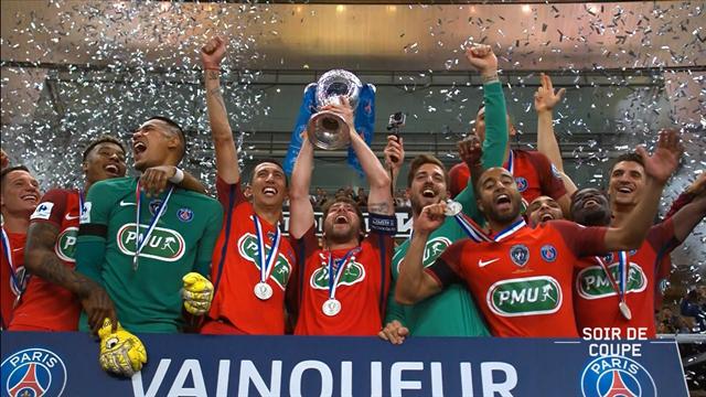 L'instant historique : quand le PSG a soulevé sa 11e Coupe de France L'instant historique : quand le PSG a soulevé sa 11e Coupe de France