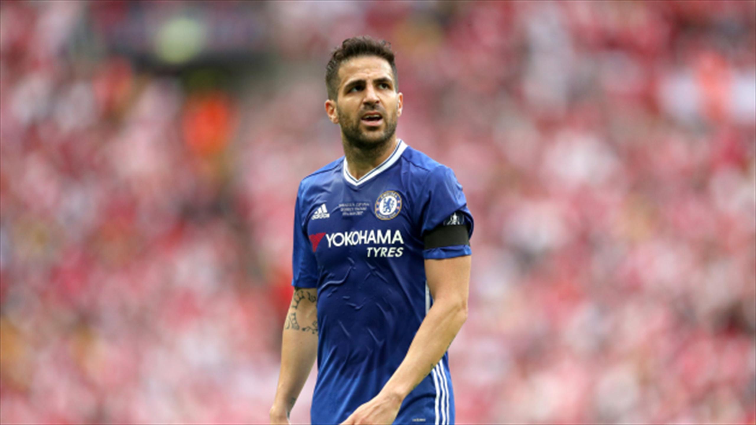 Cesc Fabregas unhappy at missing out on FA Cup final starting spot - Eurosport