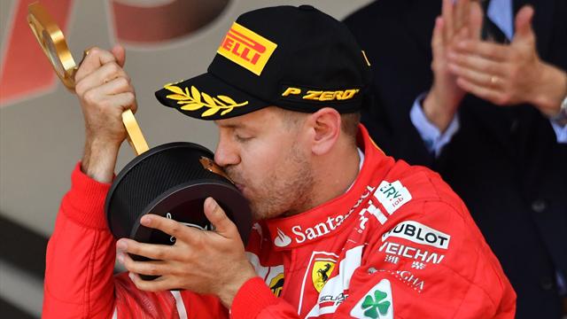 Vettel ve Ferrari'den tarihi zafer