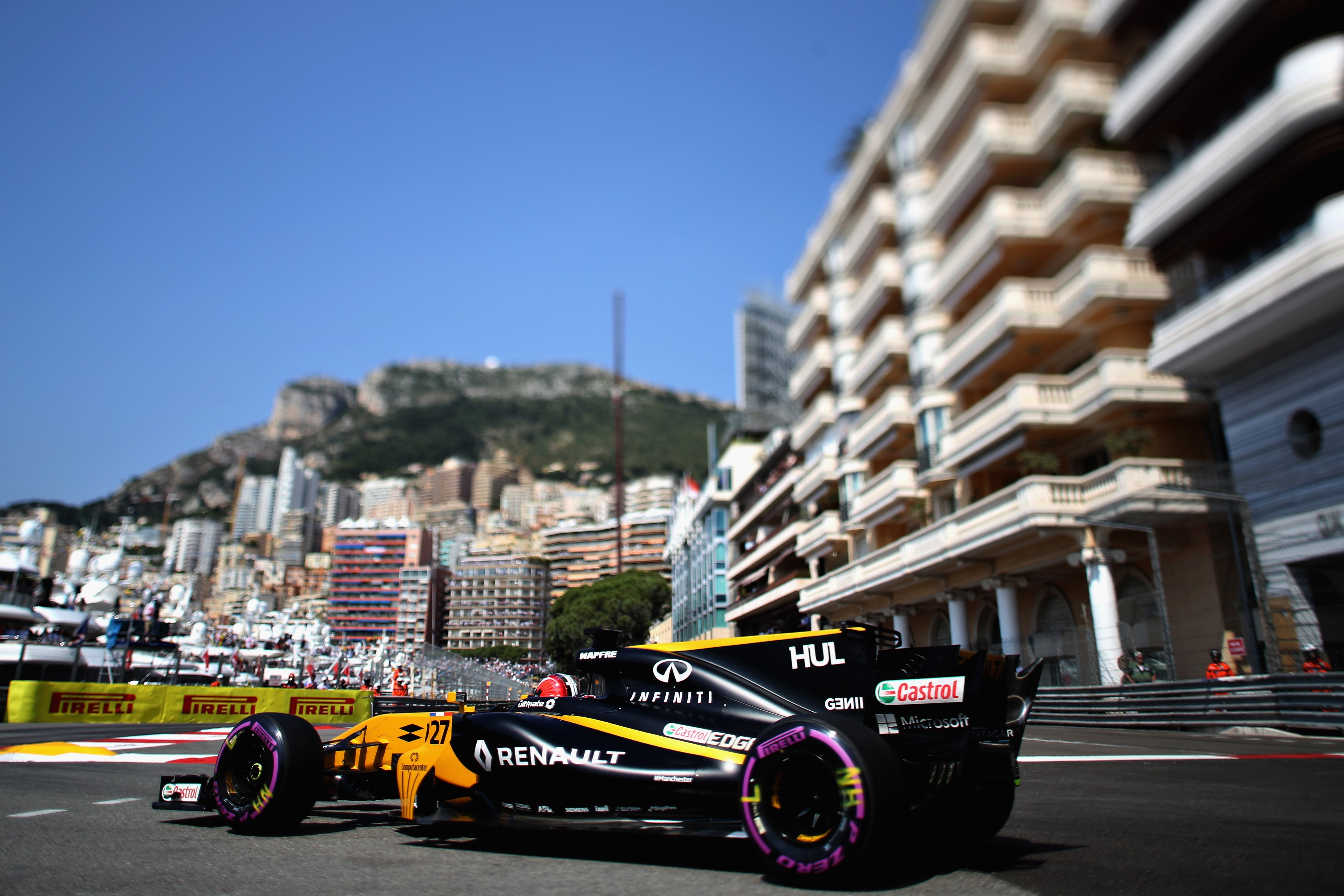 Nico Hülkenberg (Renault) au Grand Prix de Monaco 2017