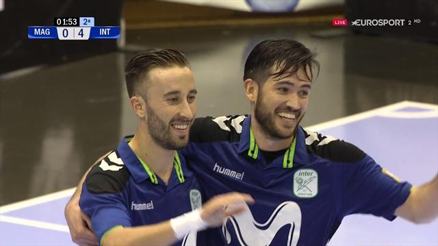 LNFS (Playoffs), Magna Gurpea-Movistar Inter: Goleada para sellar el billete a la final (0-4) LNFS (Playoffs), Magna Gurpea-Movistar Inter: Goleada para sellar el billete a la final (0-4)