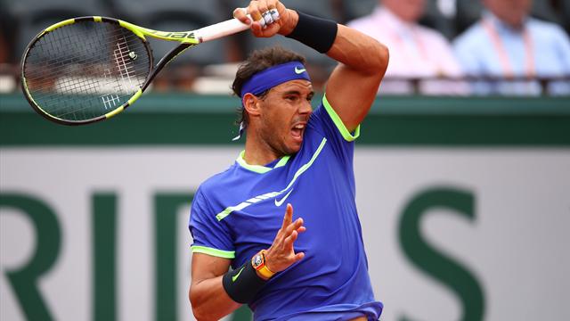 Nadal applique le tarif habituel pour filer en quart