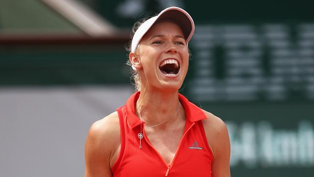 A Parigi è splendida Wozniacki: quarti di finale battendo la Kuznetsova