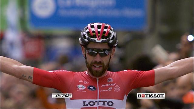 Dauphiné: El belga Thomas de Gendt ganó la primera etapa Dauphiné: El belga Thomas de Gendt ganó la primera etapa
