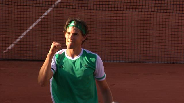 Thiem n'a fait qu'une bouchée de Zeballos Thiem n'a fait qu'une bouchée de Zeballos