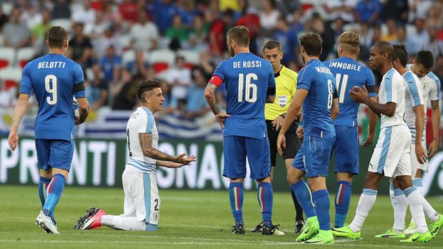 Le pagelle di Italia-Uruguay 3-0: che bravo Spinazzola, Gabbiadini flash