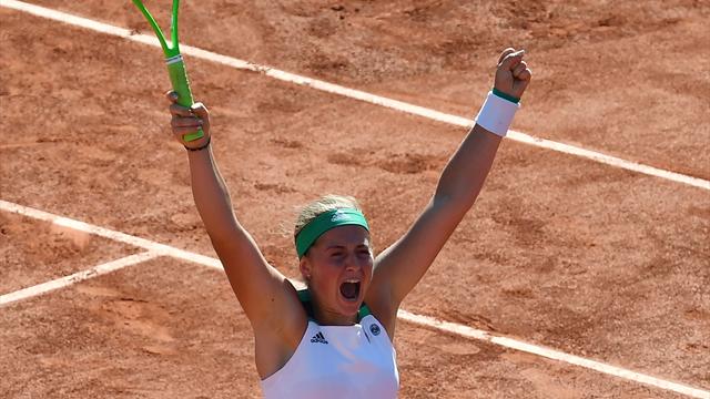 Bum-bum Ostapenko! La lettone batte la Bacsinszky e vola in finale a Parigi
