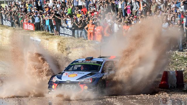 Neuville übernimmt Führung bei Rallye in Italien
