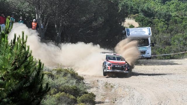 Meeke en tête à la mi-journée, Neuville pénalisé