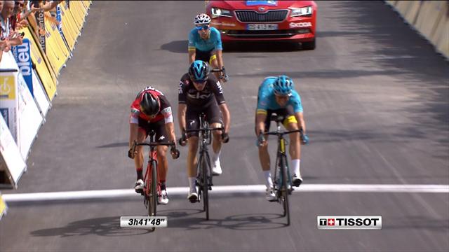Fuglsang pips Porte and Froome in gutsy sprint finish Fuglsang pips Porte and Froome in gutsy sprint finish
