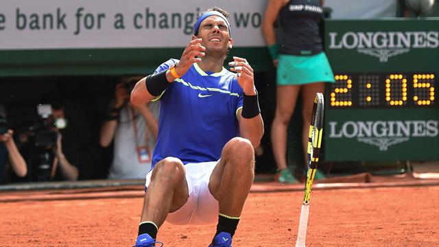 Un dernier revers raté et Wawrinka a envoyé Nadal au paradis