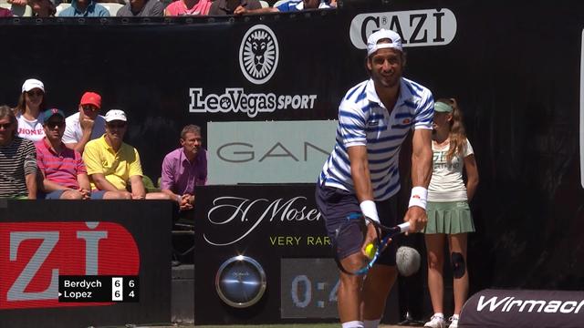 Lopez - Berdych : Les temps forts Lopez - Berdych : Les temps forts
