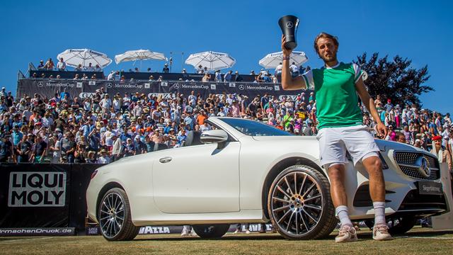 Pouille : "Un premier titre sur gazon, c'est vraiment sympa"
