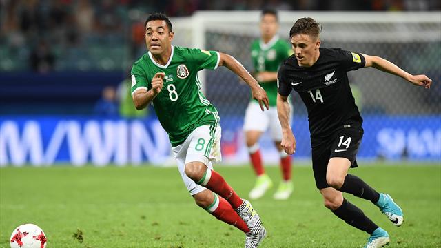 Il Messico ribalta (ed elimina) 2-1 la Nuova Zelanda di Wood. Altro disastro del Var