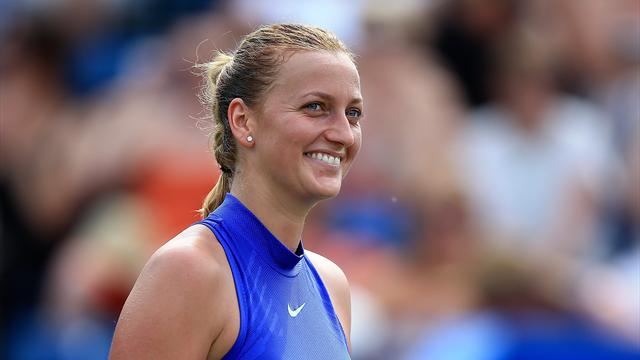 Kvitova se hisse en finale après l'abandon de Safarova