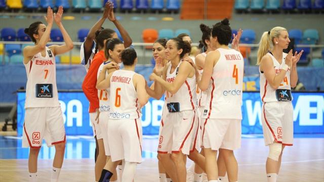 Eurobasket femenino, España-Letonia: Unas merecidas semis 67-47