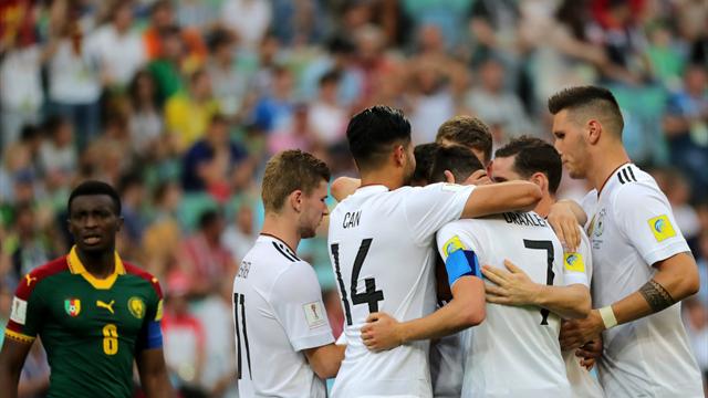 Copa Confederaciones 2017, Alemania-Camerún: A semifinales con fallo de Ter Stegen (3-1)