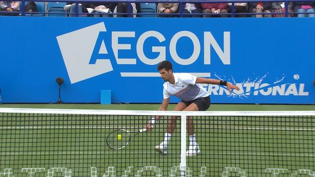VÍDEO - El Djokovic más ágil y rápido de reflejos en la red VÍDEO - El Djokovic más ágil y rápido de reflejos en la red