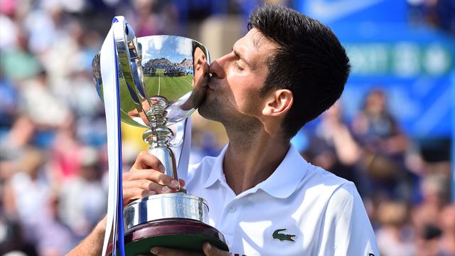 ATP Eastbourne (final), Djokovic-Monfils: A Wimbledon con un título bajo el brazo 6-3 y 6-4