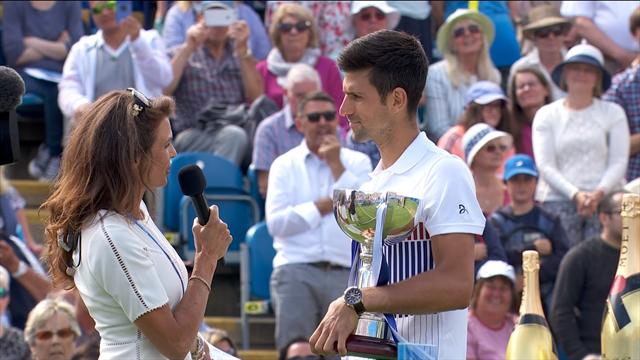ATP Eastbourne, Djokovic: “Es la mejor preparación que he podido tener para Wimbledon” ATP Eastbourne, Djokovic: “Es la mejor preparación que he podido tener para Wimbledon”
