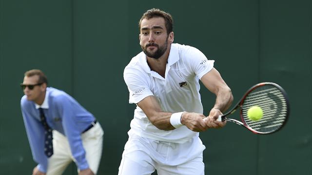 En quarts sans avoir perdu un set, Cilic a une bonne tête d'épouvantail