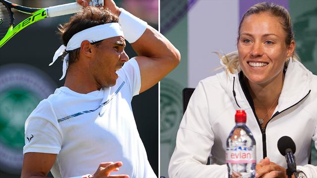 Nadal im 850er-Klub, Kerber zurück auf Null: Das war und wird in Wimbledon