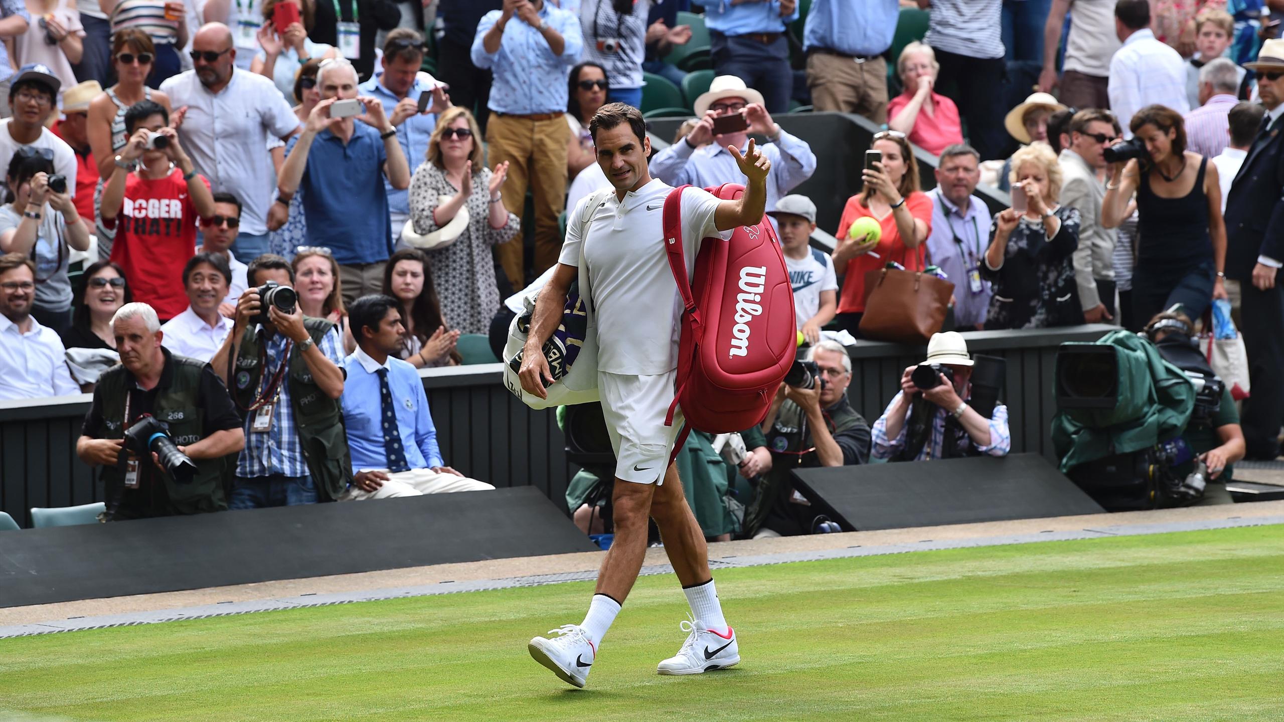 70e Grand Chelem 85e Victoire A Londres Deux Records De Plus Pour Roger Federer Eurosport