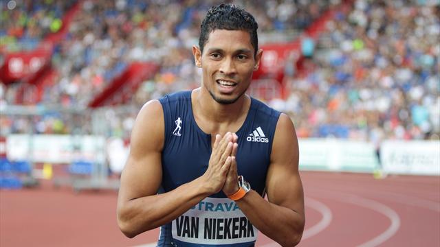 VIDEO: Van Niekerk sets fastest time of the year in dominant 400m win VIDEO: Van Niekerk sets fastest time of the year in dominant 400m win