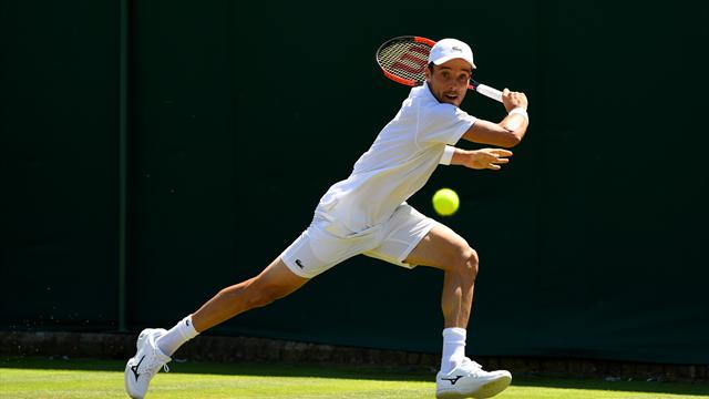 Wimbledon 2017: Partidazo de Baustista, que vence a Nishikori por 6-4, 7-6, 3-6 y 6-3