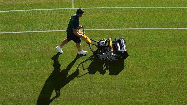 Wimbledon's head groundsman defends state of courts