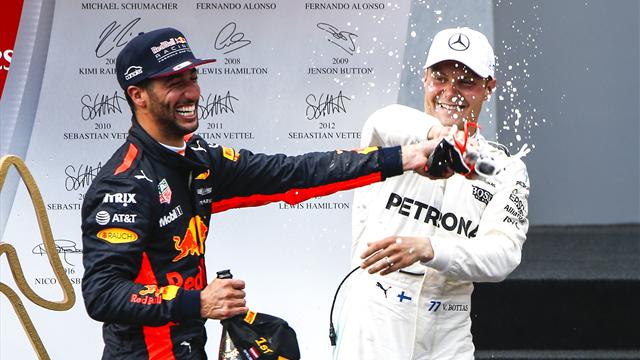 Ricciardo gana la votación al adelantamiento del año en la Fórmula 1