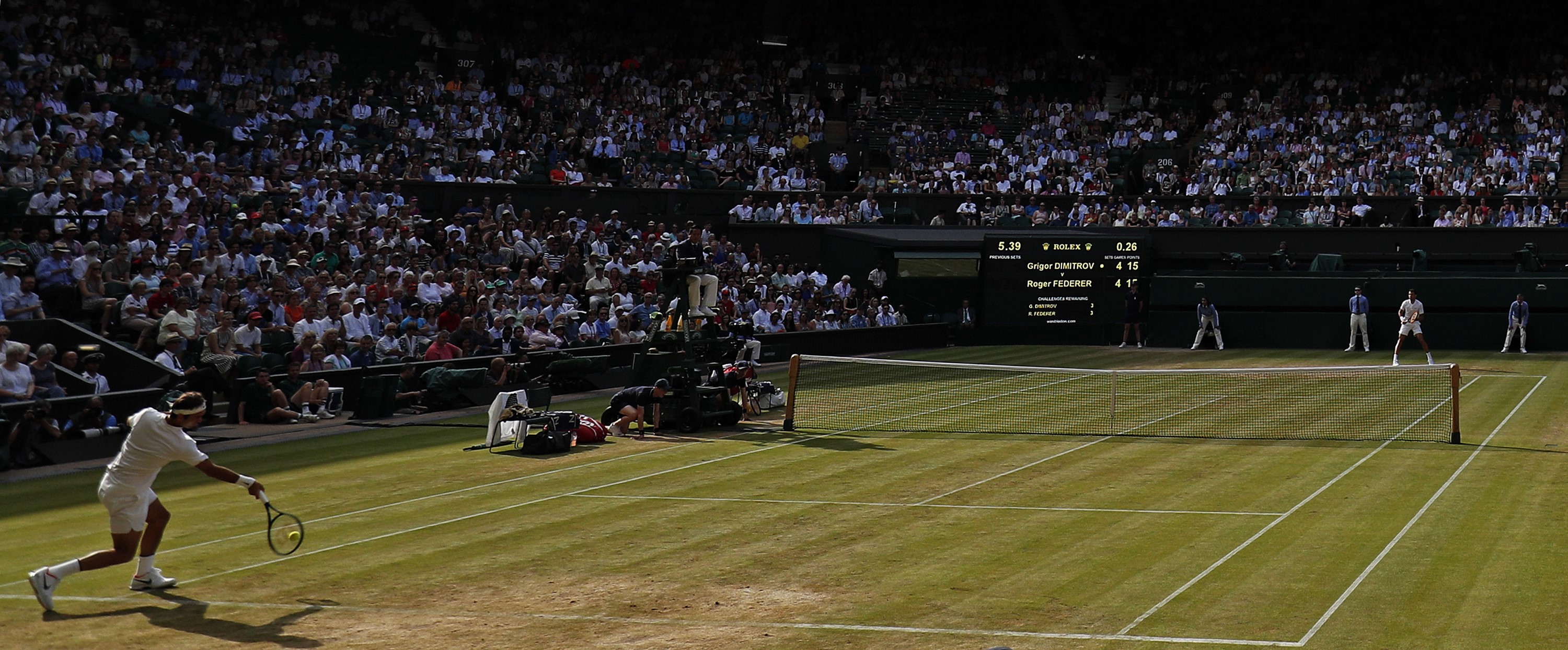 Federer vs Dimitrov