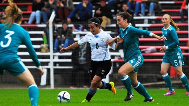 Uruguaya y Alemania Universitaria empatan 1-1 en un amistoso jugado en Montevideo